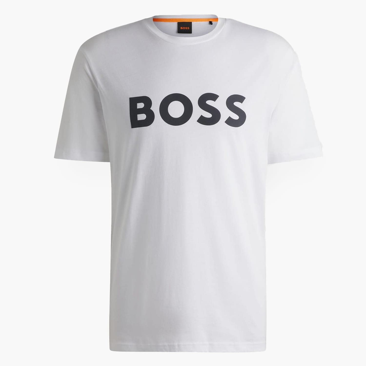 Ανδρικές Μπλούζες Thinking.1B Άσπρο Βαμβάκι Boss