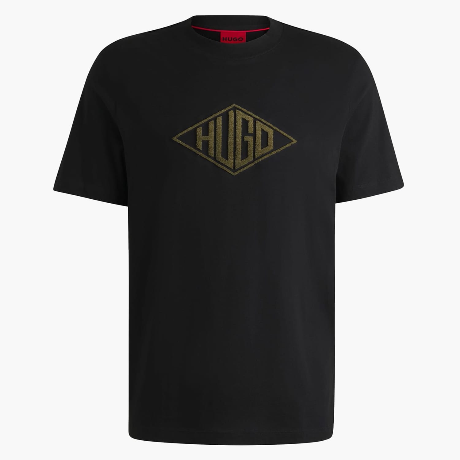Men T-Shirts Dalendi Black Cotton Hugo