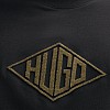 Ανδρικές Μπλούζες Dalendi Μαύρο Βαμβάκι Hugo Ανδρικές Μπλούζες Dalendi Μαύρο Βαμβάκι Hugo