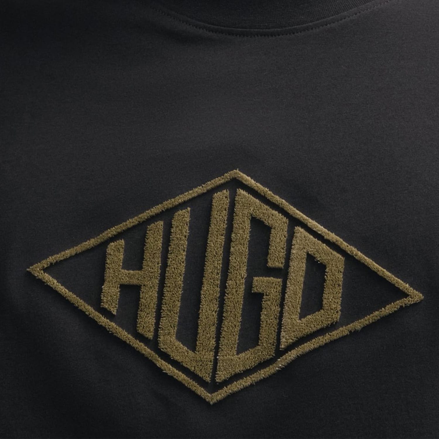 Ανδρικές Μπλούζες Dalendi Μαύρο Βαμβάκι Hugo Ανδρικές Μπλούζες Dalendi Μαύρο Βαμβάκι Hugo