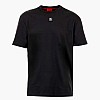 Men T-Shirts Dalile Black Cotton Hugo Men T-Shirts Dalile Black Cotton Hugo