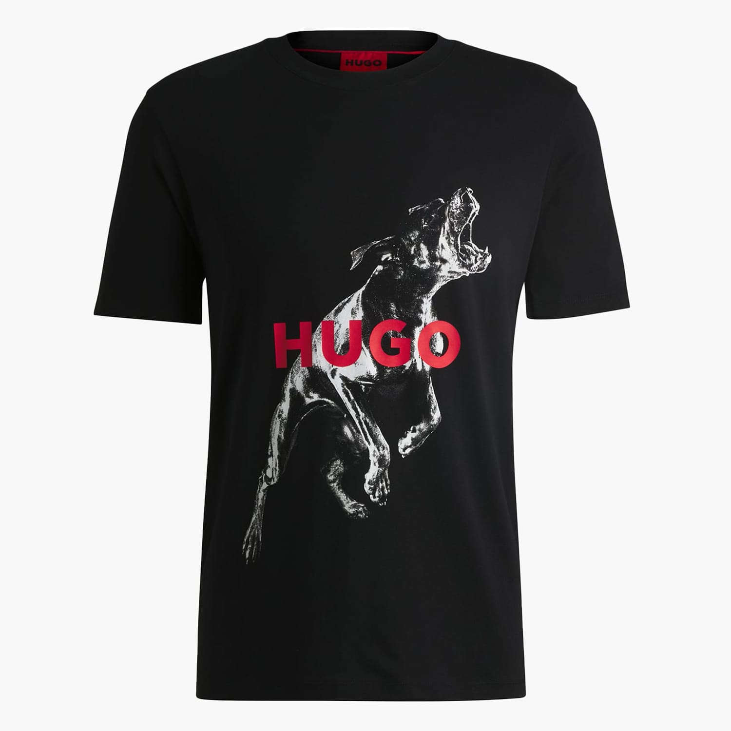 Ανδρικές Μπλούζες Deyladec.D Μαύρο Βαμβάκι Hugo