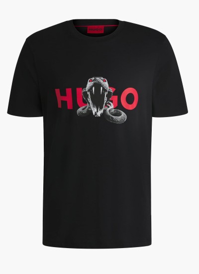 Ανδρικές Ζακέτες Sibor Μαύρο Βαμβάκι Hugo