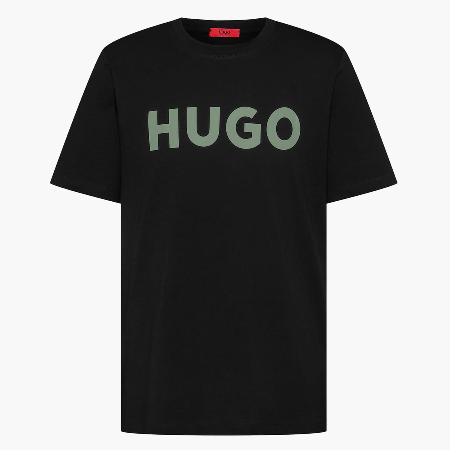 Ανδρικές Μπλούζες Dulivio Μαύρο Βαμβάκι Hugo