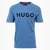Ανδρικές Μπλούζες Dulivio Μπλε Βαμβάκι Hugo Ανδρικές Μπλούζες Dulivio Μπλε Βαμβάκι Hugo