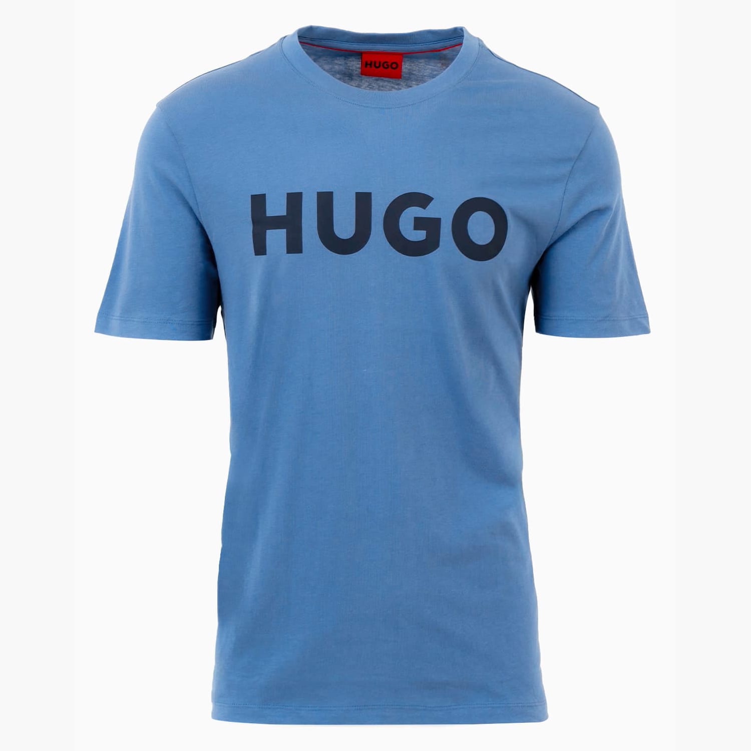 Ανδρικές Μπλούζες Dulivio Μπλε Βαμβάκι Hugo