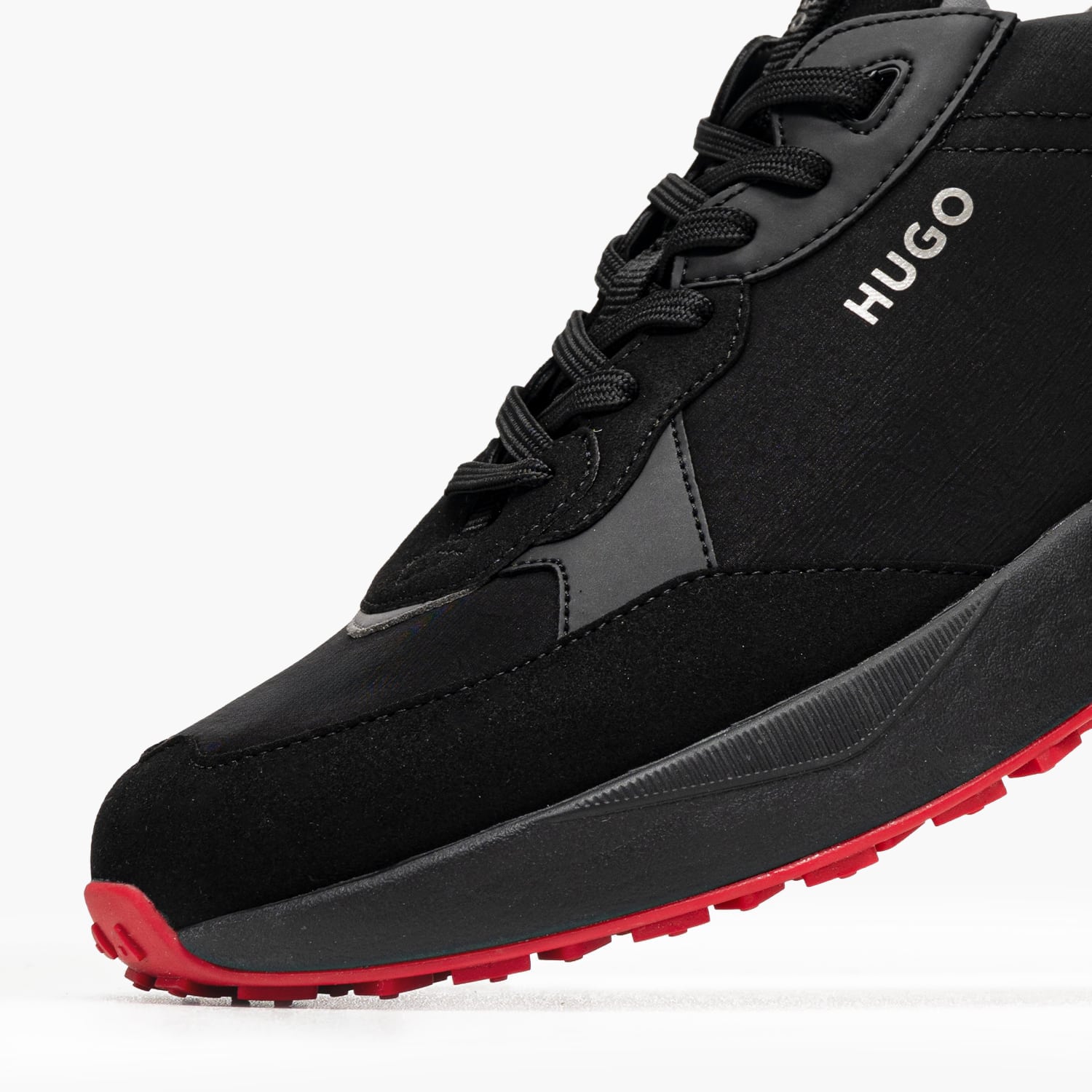 Hugo Kane.Runn.Mf Ανδρικό Παπούτσι Casual Hugo Kane.Runn.Mf-Black