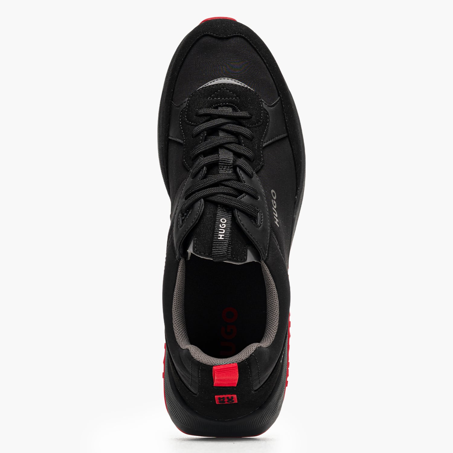 Hugo Kane.Runn.Mf Ανδρικό Παπούτσι Casual Hugo Kane.Runn.Mf-Black