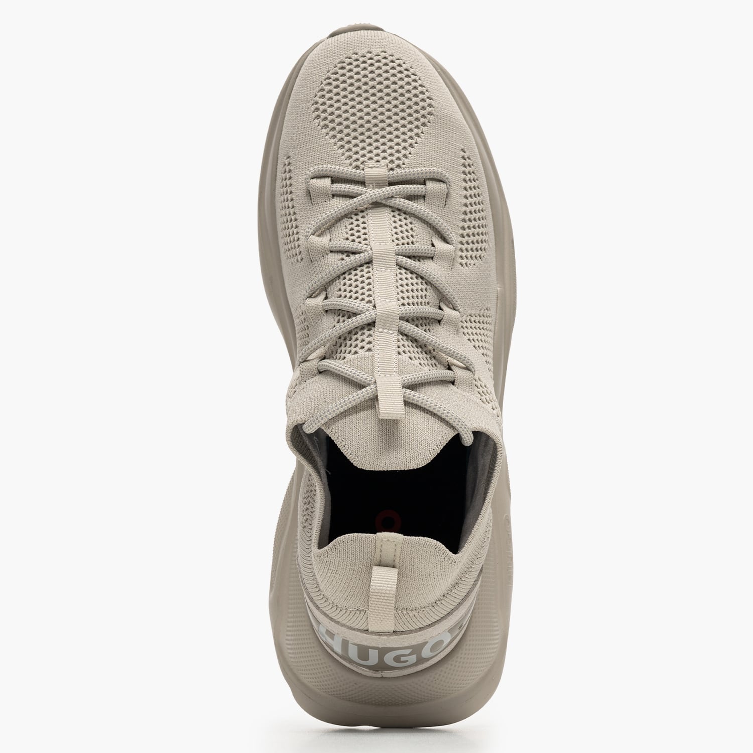 Hugo Leon.Runn.Kn Ανδρικό Παπούτσι Casual Hugo Leon.Runn.Kn-Beige