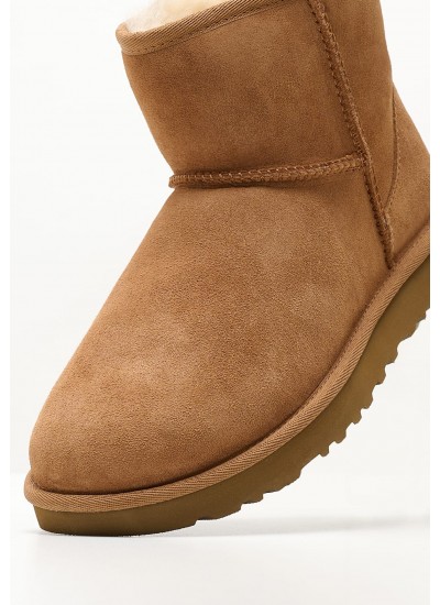 Γυναικεία Μποτάκια 25485 Μπρονζέ ECOleather Tamaris