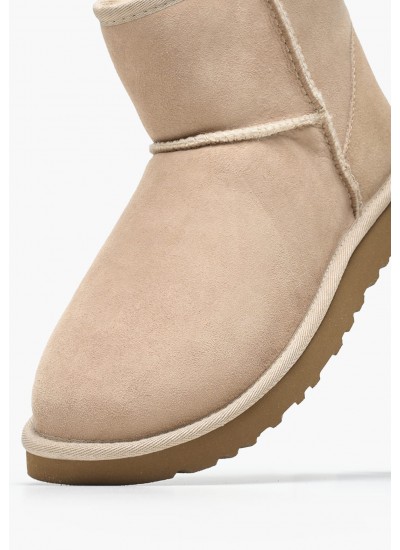 Γυναικεία Μποτάκια 25485 Μπρονζέ ECOleather Tamaris