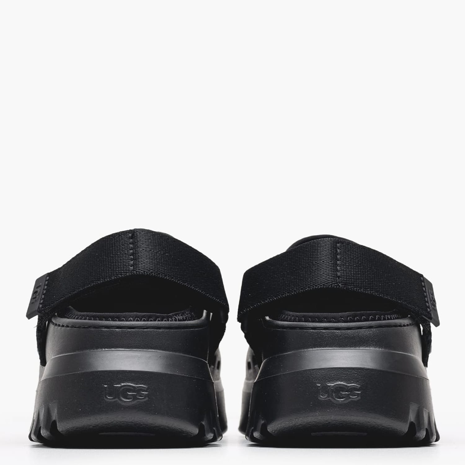 Men Flip Flops & Sandals 1166912 Black Rubber-Fabric UGG Flip Flops & Sandals UGG 1166912-Black
