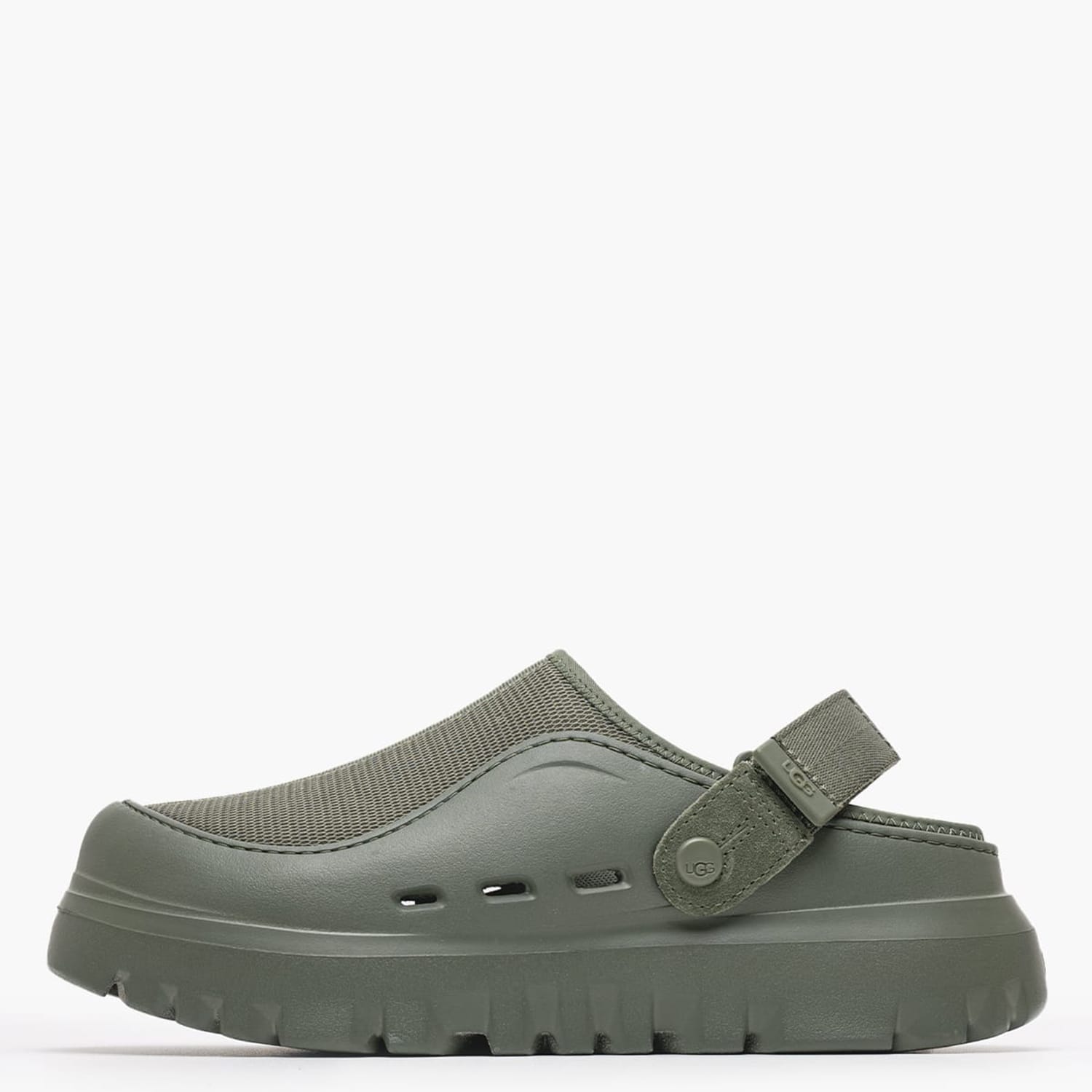 Men Flip Flops & Sandals 1166912 Khaki Rubber-Fabric UGG