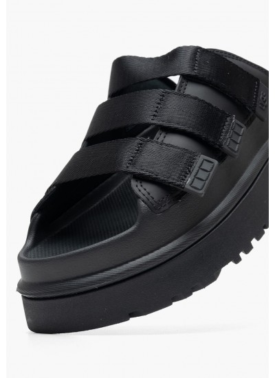 Γυναικεία Mules Daniz3 Μαύρο ECOleather Nine West