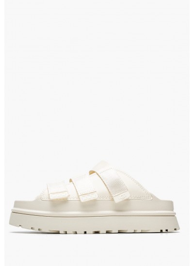 Γυναικεία Flats 1167430 Άσπρο Καουτσούκ UGG