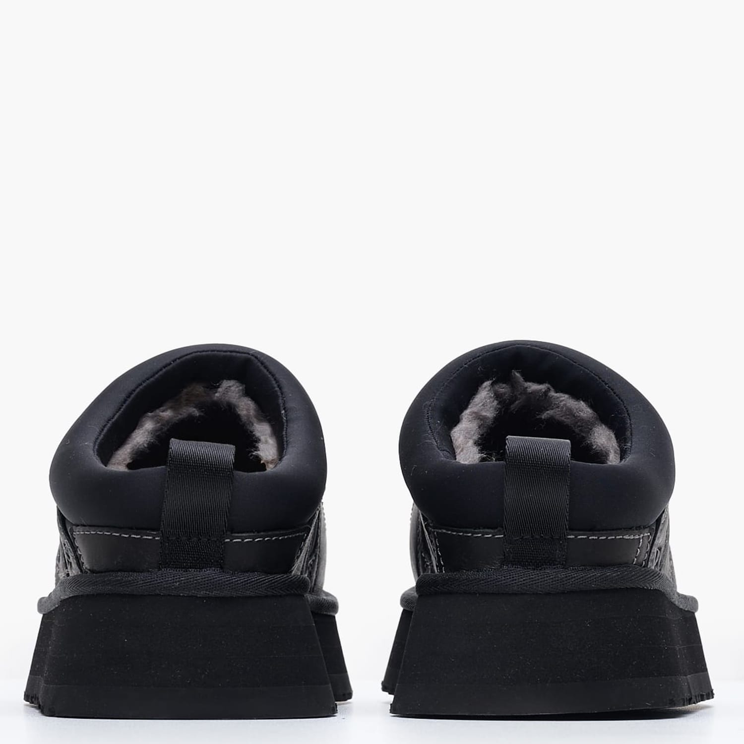 Γυναικεία Mules 1169771 Μαύρο Δέρμα-Ύφασμα UGG Mules UGG 1169771-Black