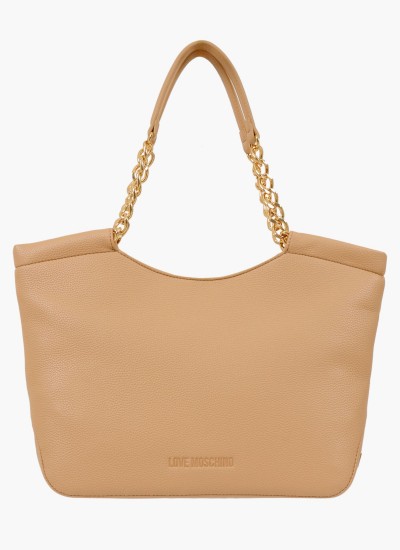 Γυναικείες Τσάντες JC4003 Χρυσό ECOleather Love Moschino