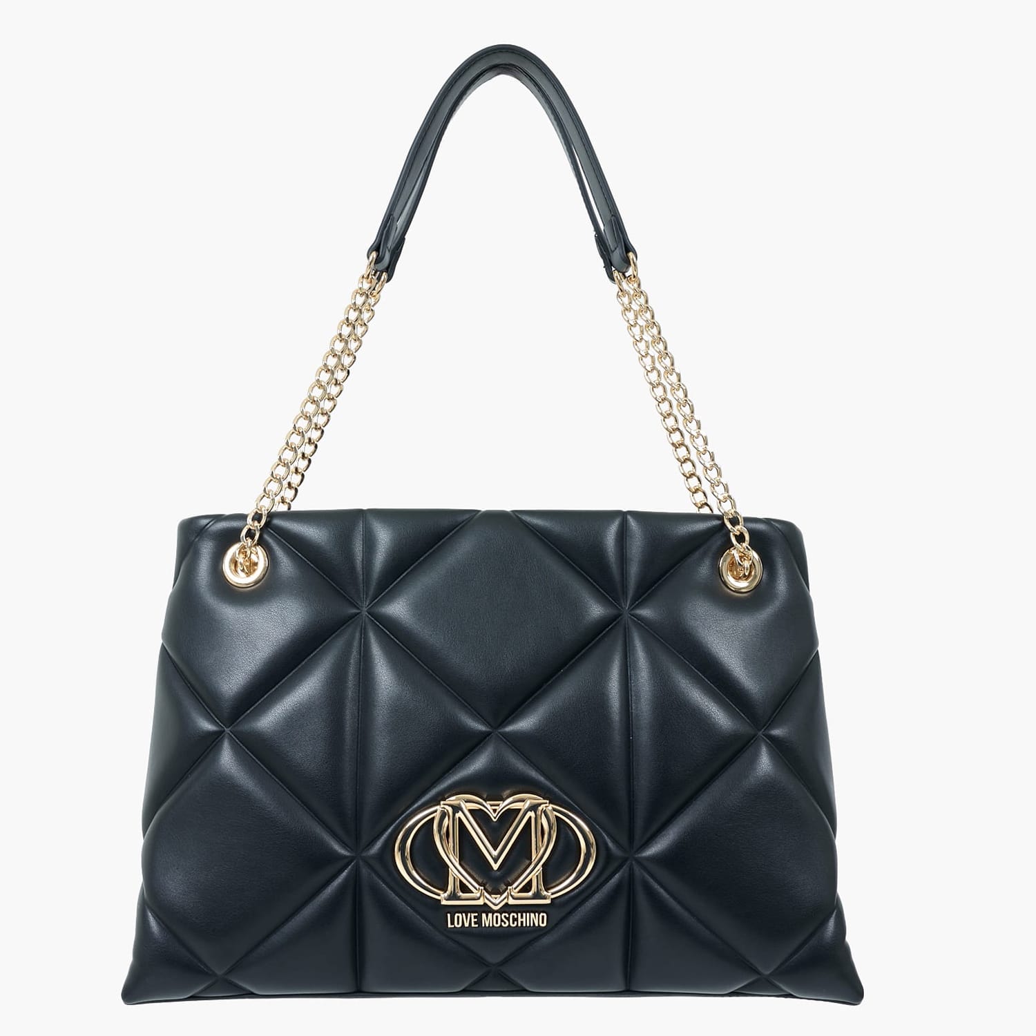Γυναικείες Τσάντες JC4040.B Μαύρο ECOleather Love Moschino Γυναικείες Τσάντες JC4040.B Μαύρο ECOleather Love Moschino