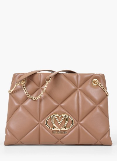 Γυναικείες Τσάντες JC4003 Χρυσό ECOleather Love Moschino