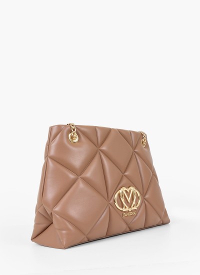 Γυναικείες Τσάντες JC4003 Χρυσό ECOleather Love Moschino