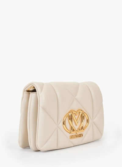 Γυναικείες Τσάντες JC4003 Χρυσό ECOleather Love Moschino