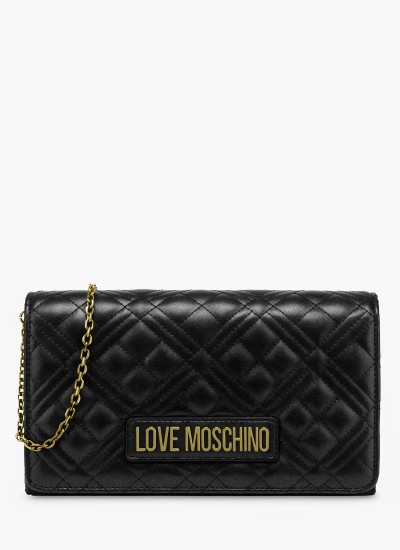 Γυναικείες Τσάντες JC4003 Χρυσό ECOleather Love Moschino