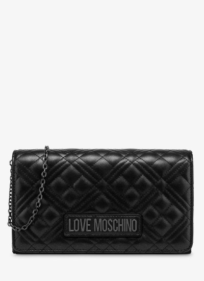 Γυναικείες Τσάντες JC4003 Χρυσό ECOleather Love Moschino