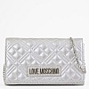 Γυναικείες Τσάντες JC4079 Ασημί ECOleather Love Moschino Γυναικείες Τσάντες JC4079 Ασημί ECOleather Love Moschino