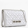 Γυναικείες Τσάντες JC4079 Ασημί ECOleather Love Moschino Γυναικείες Τσάντες JC4079 Ασημί ECOleather Love Moschino