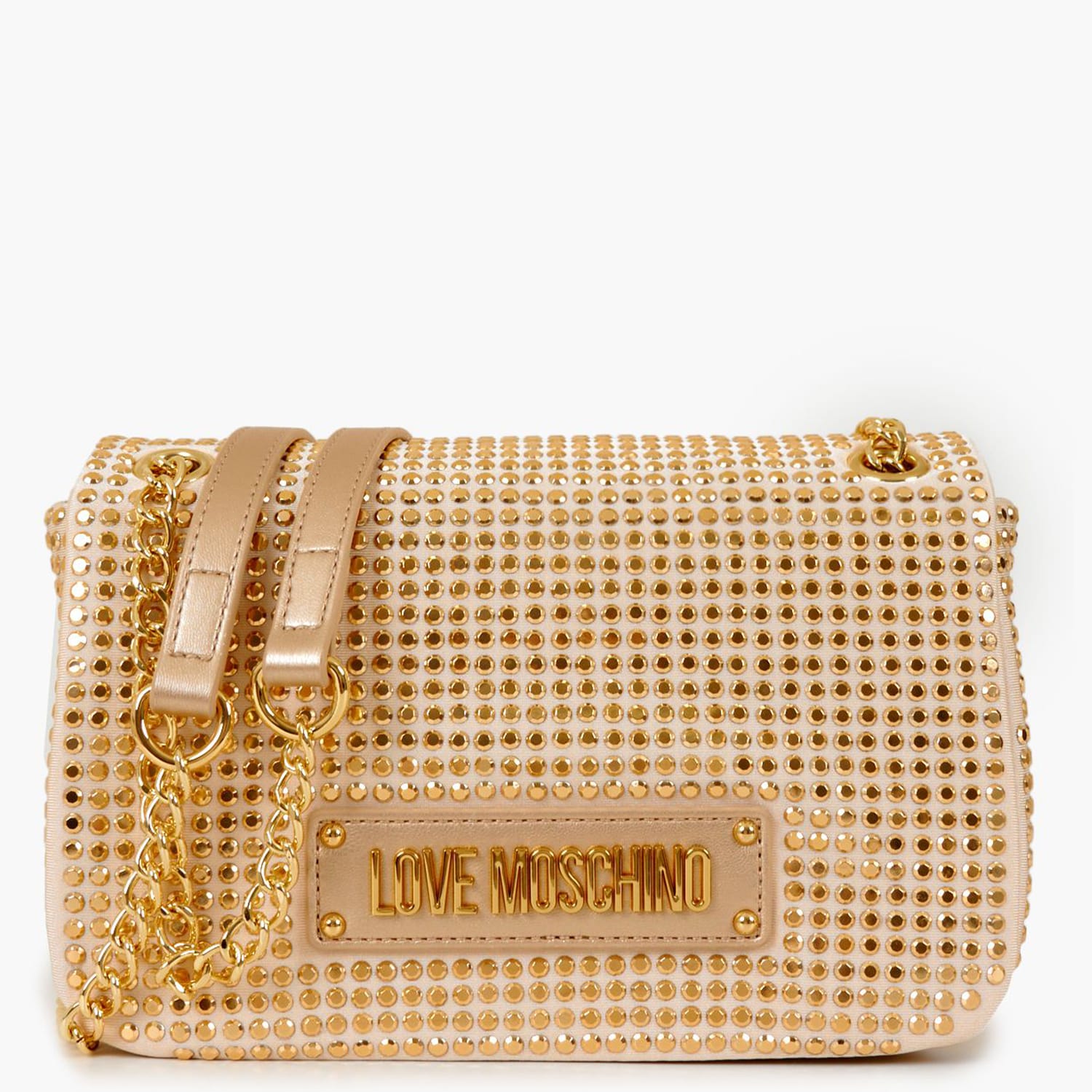 Γυναικείες Τσάντες JC4136 Χρυσό ECOleather-Ύφασμα Love Moschino