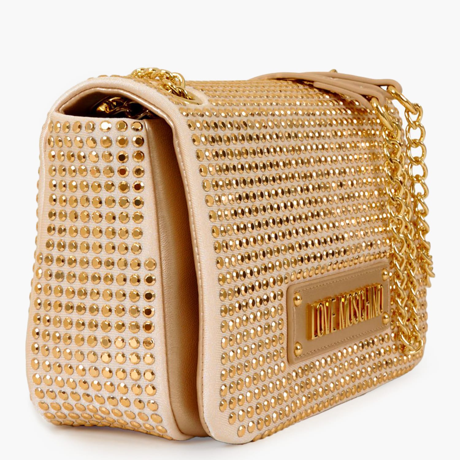Γυναικείες Τσάντες JC4136 Χρυσό ECOleather-Ύφασμα Love Moschino