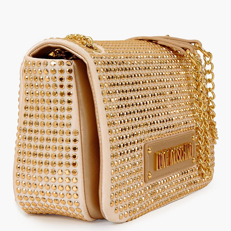 Γυναικείες Τσάντες JC4136 Χρυσό ECOleather-Ύφασμα Love Moschino