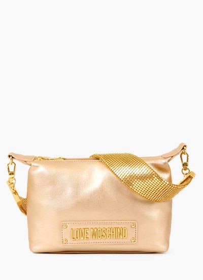Γυναικείες Τσάντες JC4003 Χρυσό ECOleather Love Moschino