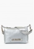 Γυναικείες Τσάντες JC4140 Ασημί ECOleather Love Moschino
