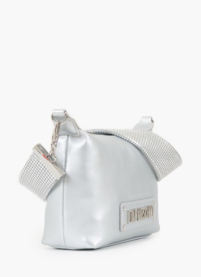 Γυναικείες Τσάντες JC4003 Χρυσό ECOleather Love Moschino