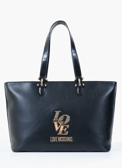 Γυναικείες Τσάντες JC4003 Χρυσό ECOleather Love Moschino