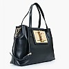 Γυναικείες Τσάντες JC4163 Μαύρο ECOleather Love Moschino Γυναικείες Τσάντες JC4163 Μαύρο ECOleather Love Moschino