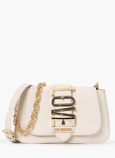 Γυναικείες Τσάντες JC4003 Χρυσό ECOleather Love Moschino