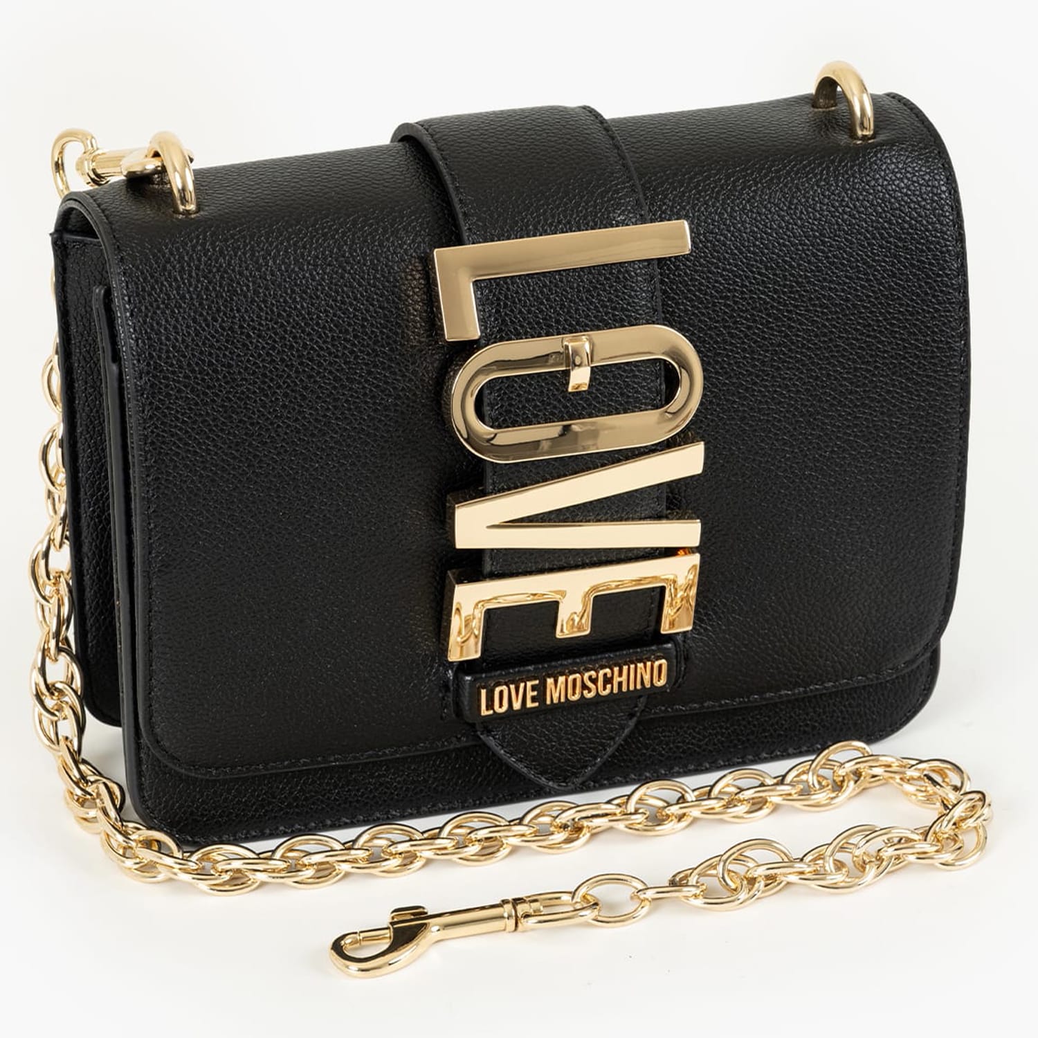 Γυναικείες Τσάντες JC4227 Μαύρο ECOleather Love Moschino Γυναικείες Τσάντες JC4227 Μαύρο ECOleather Love Moschino