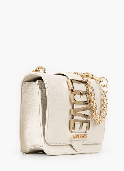 Γυναικείες Τσάντες JC4003 Χρυσό ECOleather Love Moschino