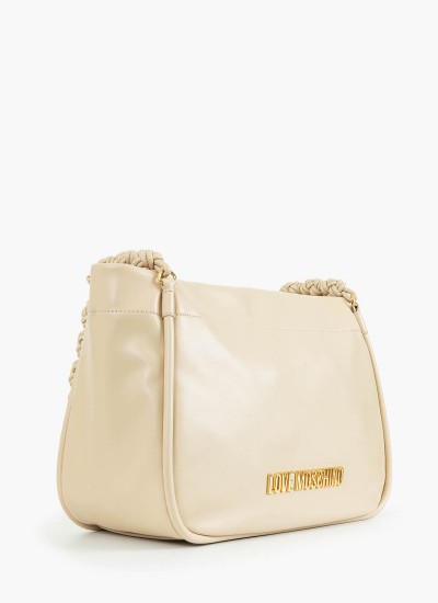 Γυναικείες Τσάντες JC4003 Χρυσό ECOleather Love Moschino