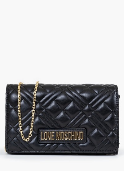 Γυναικείες Τσάντες JC4003 Χρυσό ECOleather Love Moschino