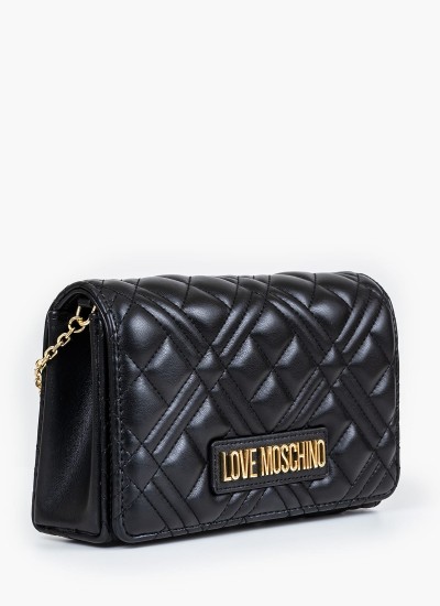 Γυναικείες Τσάντες JC4003 Χρυσό ECOleather Love Moschino