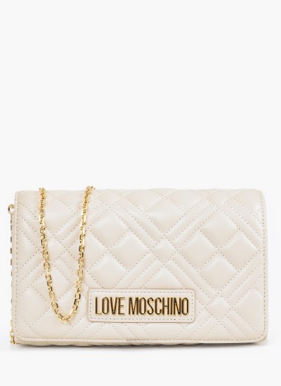 Γυναικείες Τσάντες JC4003 Χρυσό ECOleather Love Moschino
