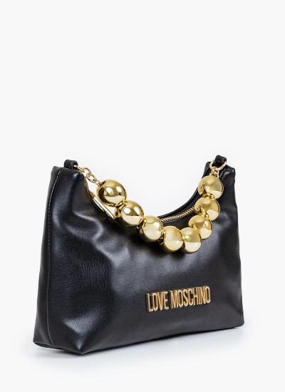 Γυναικείες Τσάντες JC4003 Χρυσό ECOleather Love Moschino
