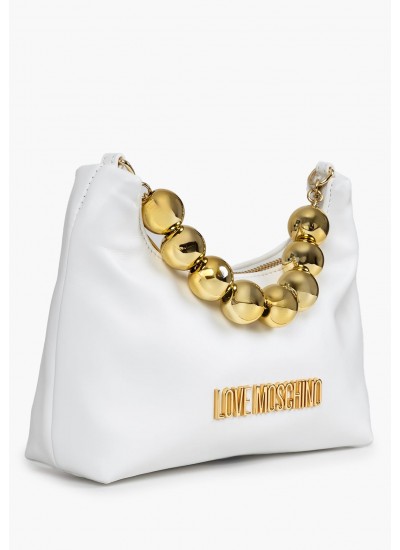 Γυναικείες Τσάντες JC4252 Άσπρο ECOleather Love Moschino