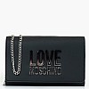 Γυναικείες Τσάντες JC4260 Μαύρο ECOleather Love Moschino Γυναικείες Τσάντες JC4260 Μαύρο ECOleather Love Moschino
