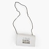 Γυναικείες Τσάντες JC4260 Άσπρο ECOleather Love Moschino Γυναικείες Τσάντες JC4260 Άσπρο ECOleather Love Moschino