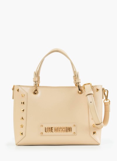 Γυναικείες Τσάντες JC4003 Χρυσό ECOleather Love Moschino