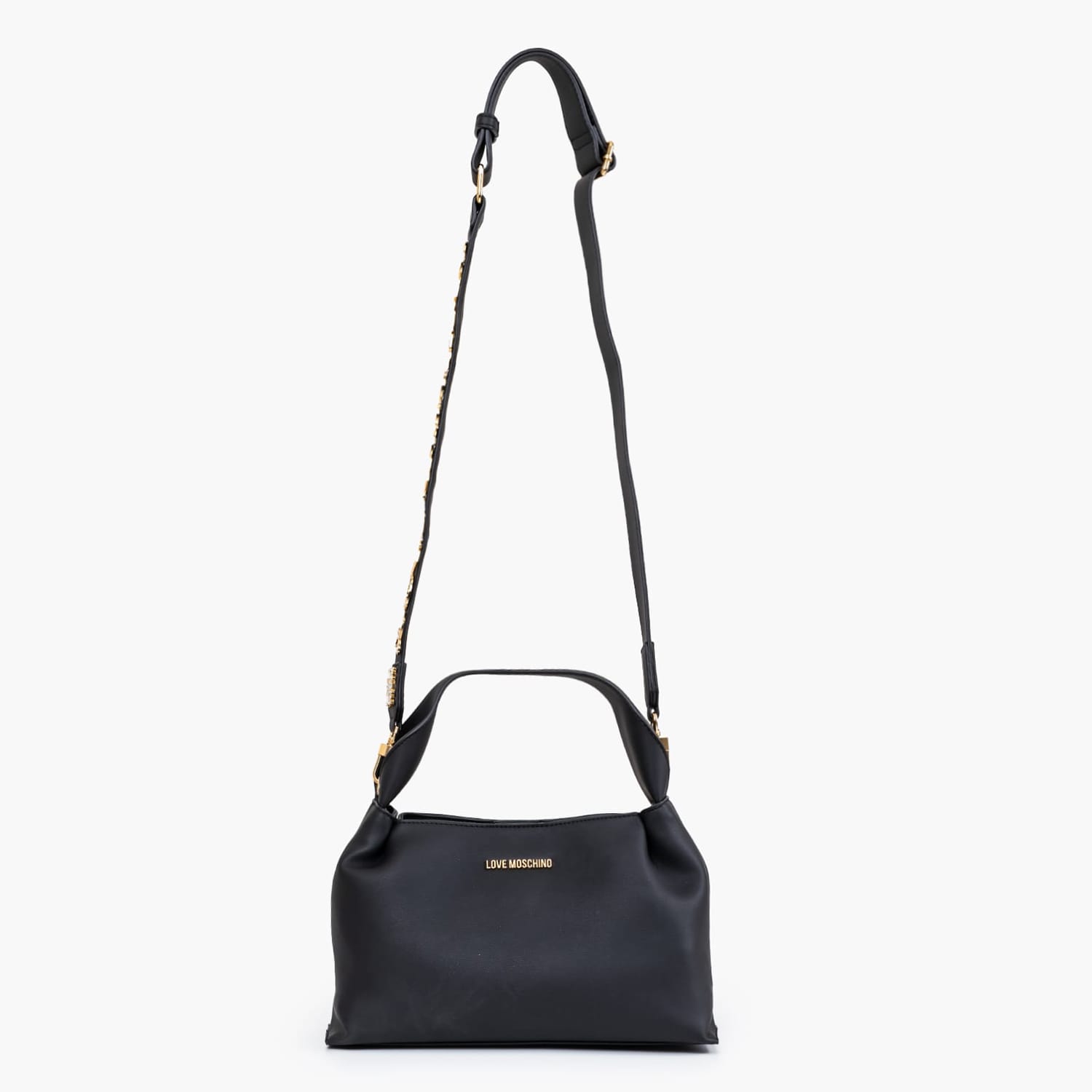 Γυναικείες Τσάντες JC4278 Μαύρο ECOleather Love Moschino Γυναικείες Τσάντες JC4278 Μαύρο ECOleather Love Moschino
